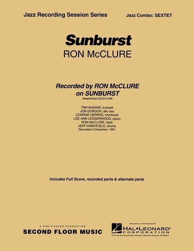 Sunburst Arr Mcclure Sextet Sfmjc4-5 (Music Score/Parts)