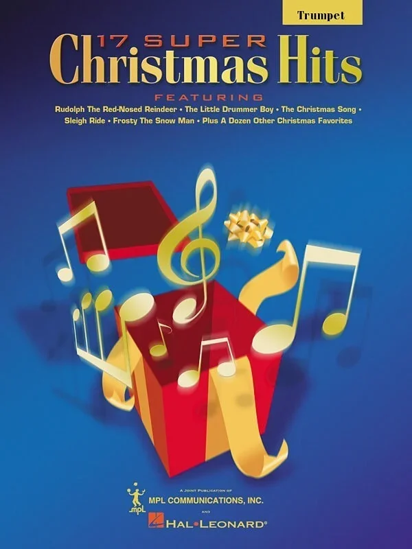 Super Christmas Hits 17 Trumpet (Softcover Book)