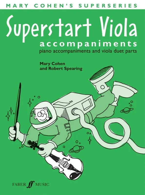 Superstart Viola Accompaniments (Softcover Book)