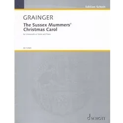 Sussex Mummers’ Carol- Cello (or Violin) and Piano
