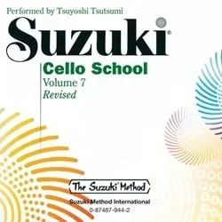 Suzuki Cello School, Vol. 7 – CD Only