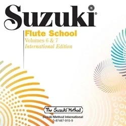 Suzuki Flute School, Vol. 6 and 7 – CD Only