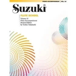 Suzuki Flute School, Volume 10 – Piano Accompaniment