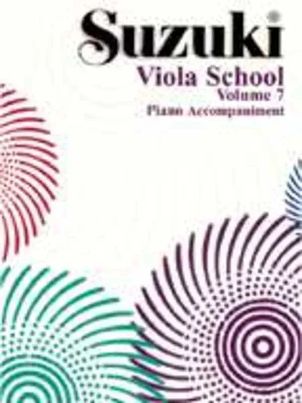 Suzuki Viola School Vol 7 Piano Accomp (Softcover Book)