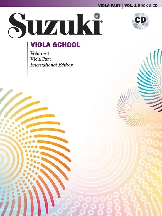 Suzuki Viola School Volume 1 Book/CD