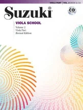 Suzuki Viola School, Volume 2 – Book with CD