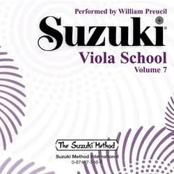 Suzuki Viola School, Volume 7 – CD Only