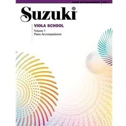 Suzuki Viola School, Volume 7 – Piano Accompaniment