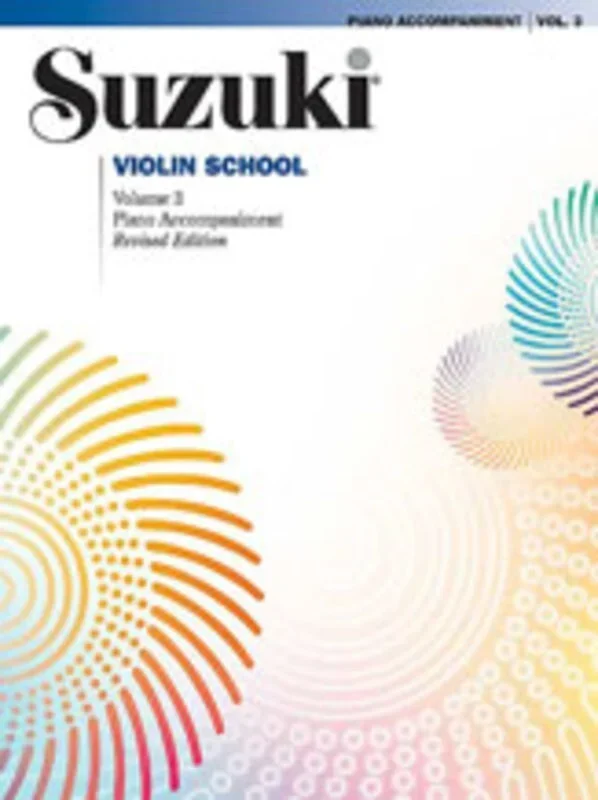 Suzuki Violin School Book 3 Piano Acc New Ed (Softcover Book)