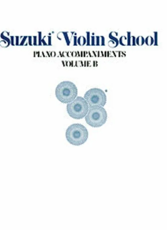 Suzuki Violin School Book B Piano Acc Book 6-10 (O/P) (Softcover Book)