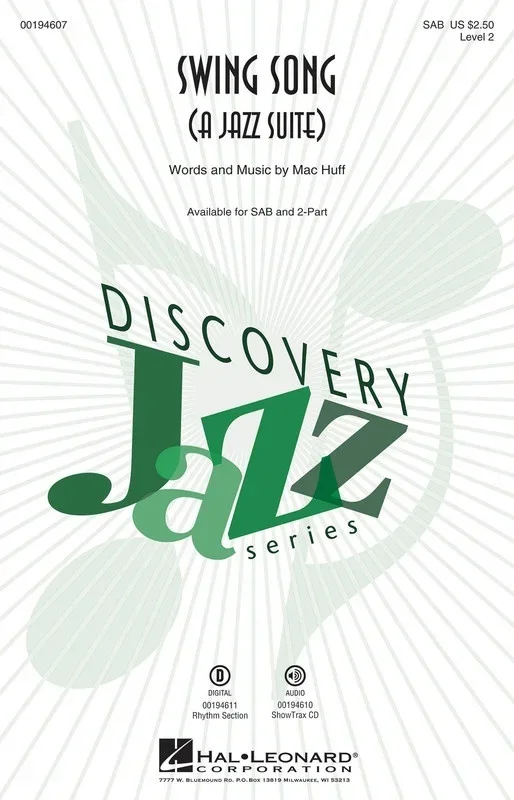 Swing Song (A Jazz Suite) ShowTrax CD (CD Only)