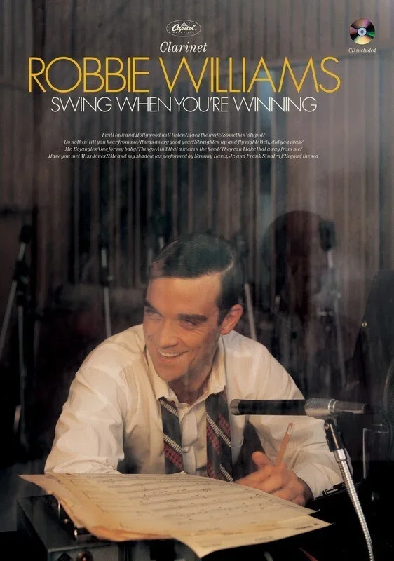 Swing When You’Re Winning Clarinet Softcover Book/CD