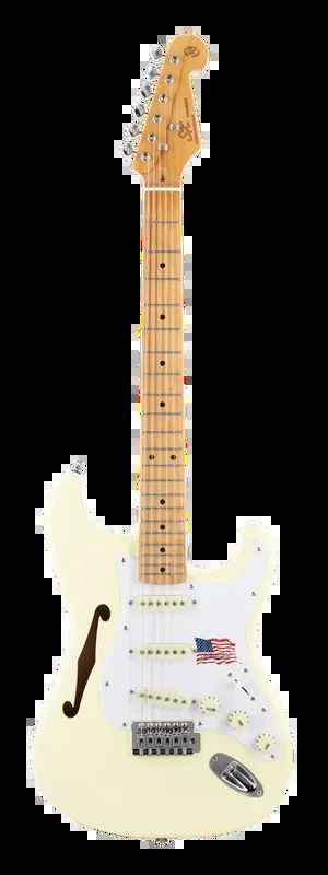 SX SC Alder Semi Hollow Electric Guitar