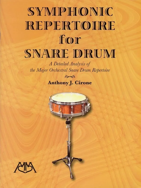 Symphonic Repertoire For Snare Drum (Softcover Book)