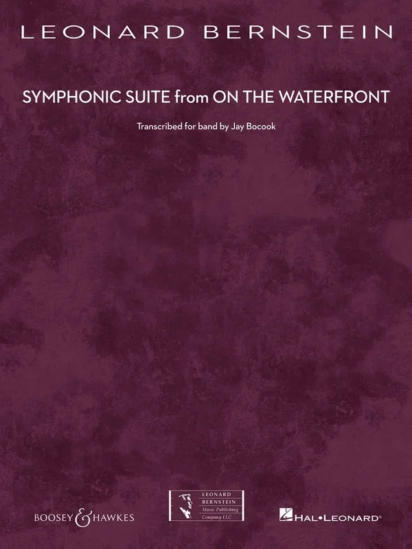 Symphonic Suite From On The Waterfront Concert Band 5 Book