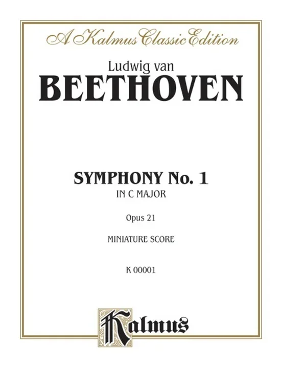 Symphony No 1 Orch Gr 3-4