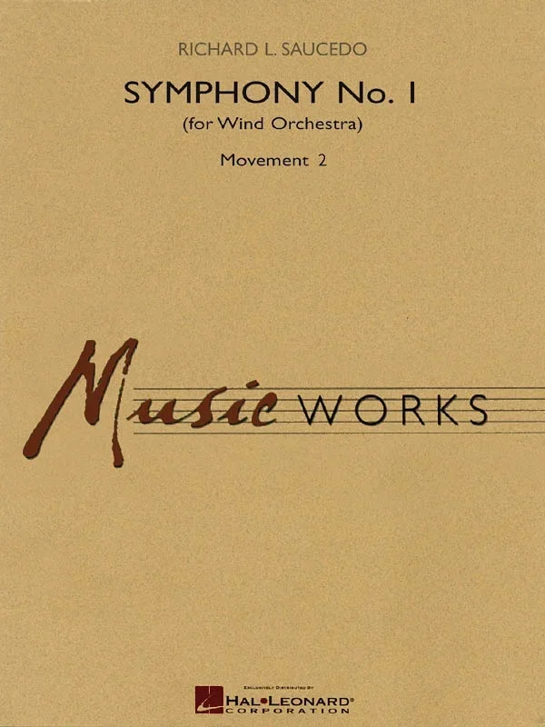 Symphony No 1 Wind Orchestra Mvt 2 Mw5 (Music Score/Parts)