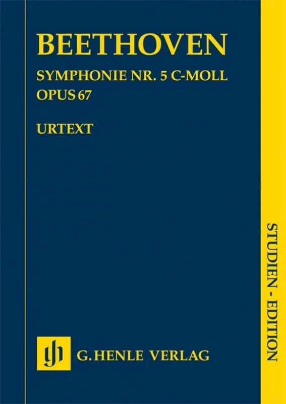 Symphony No 5 C Minor Op 67 Score Book