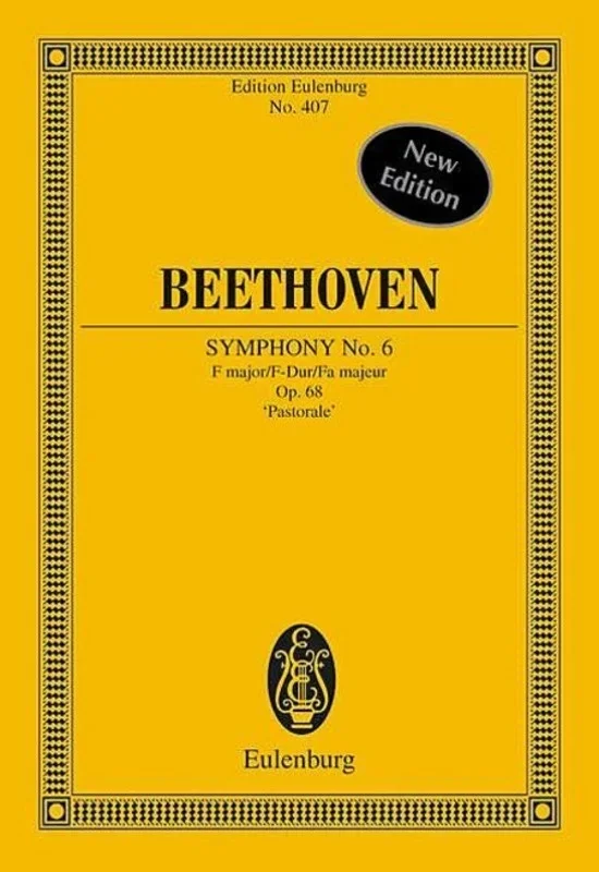 Symphony No 6 Op 68 F Pastoral Book