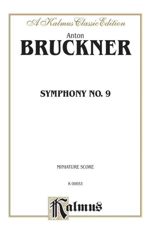 Symphony No 9 Min Score