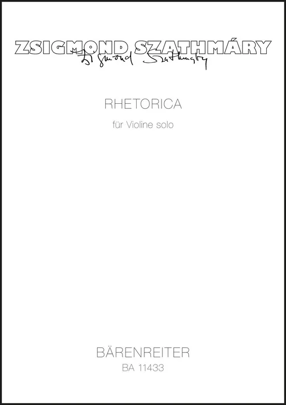 Szathmáry: RHETORICA