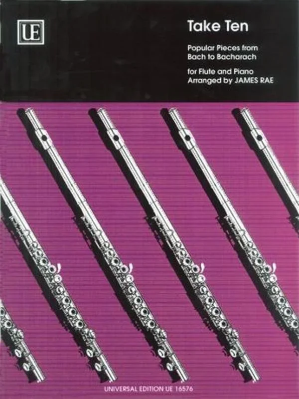 Take Ten Flute/Piano Arr Rae (Softcover Book)