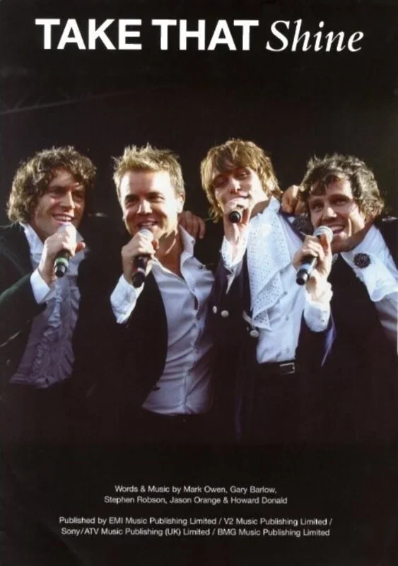 Take That – Shine PVG S/S (Sheet Music) Book