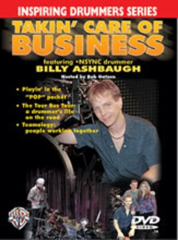 Takin Care Of Business Inspiring Drummer DVD Book