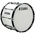 Tama Marching 28 x 14 in. Starlight Marching Bass Drum with Carrier Sugar White