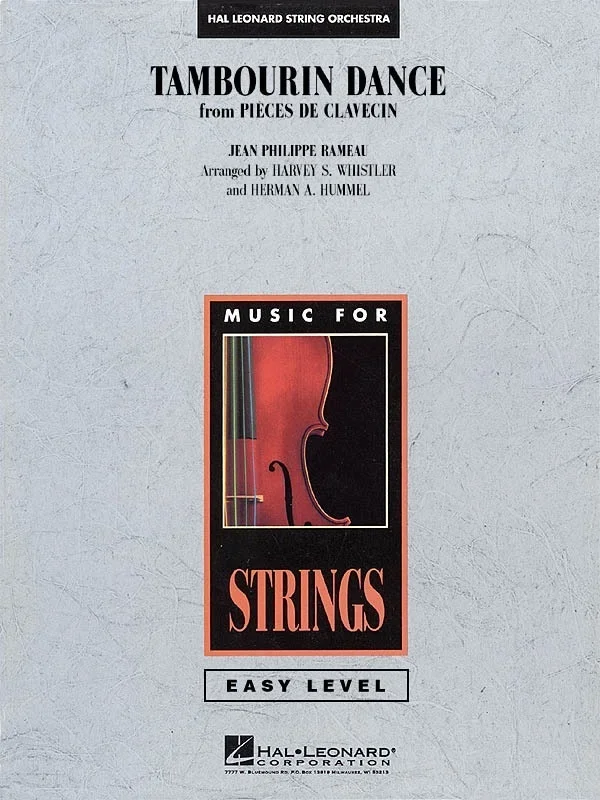 Tambourin Dance Eso2-3 (Music Score/Parts)