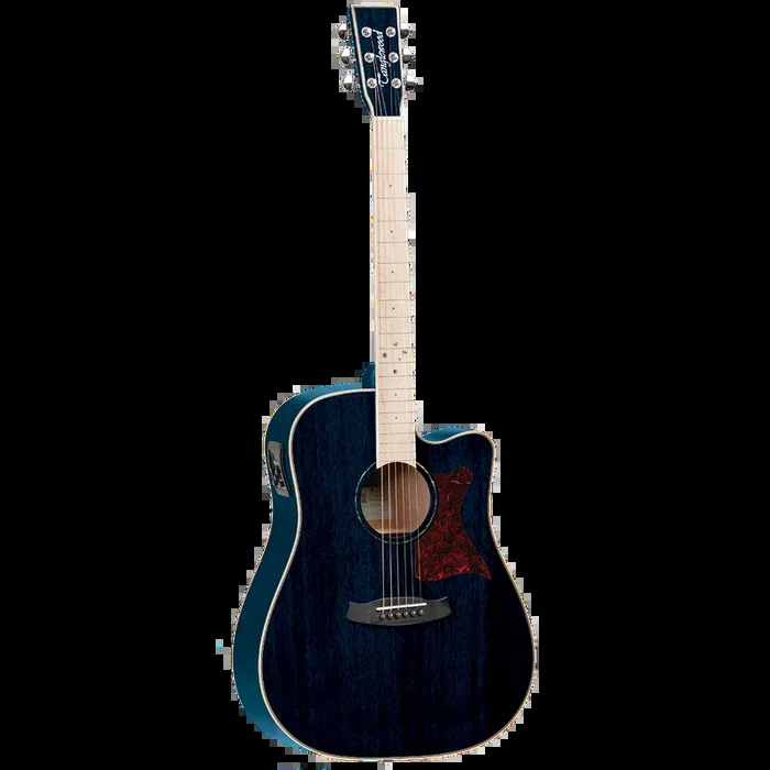 Tanglewood TW5BLA2 Winterleaf Blonde Dreadnought C/E Bondi Blue Gloss