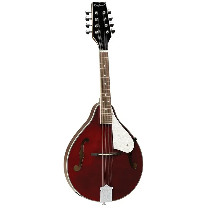 Tanglewood TWMTWRP Teardrop Mandolin Wine Red Gloss, Linden Body, Techwood Fingerboard