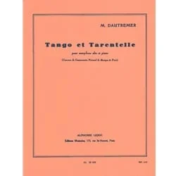 Tango et Tarantelle – Alto Sax and Piano