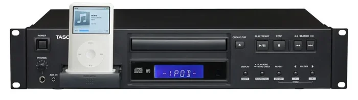 TASCAM CD200I CD Player With 30 Pin Ipod Dock (2u)