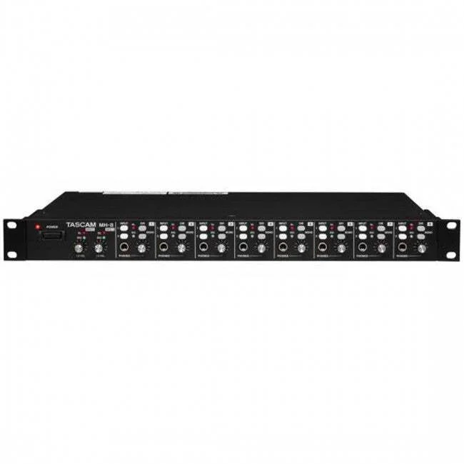 Tascam MH-8 Headphone Amplifier 8-Channel