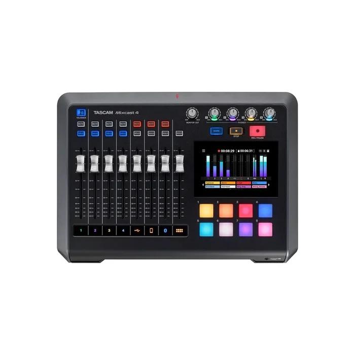 Tascam Mixcast 4 Podcast Station / Recorder / USB Audio Interface