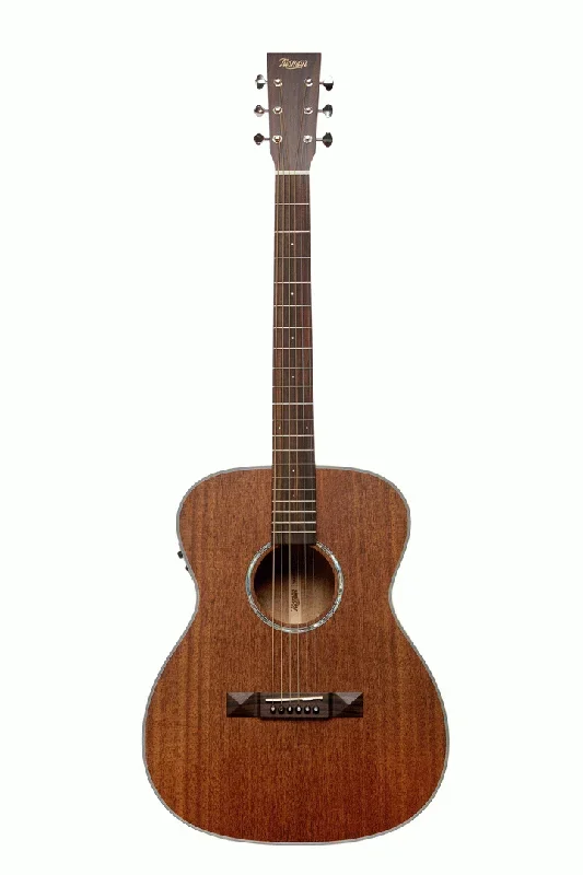 Tasman TA150O-E Om Acoustic Electric With Premium Hard Case
