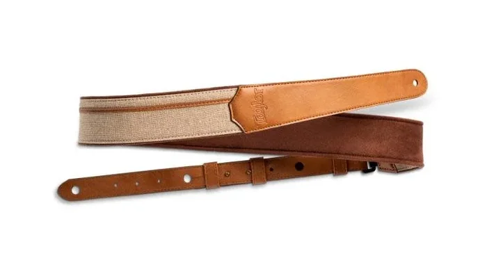 Taylor 2.5″ Vegan Leather Guitar Strap – Tan