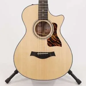 Taylor 300-Series 352ce 12-fret 12-string Grand Concert Acoustic Guitar – Spruce Top with Sapele Back and Sides