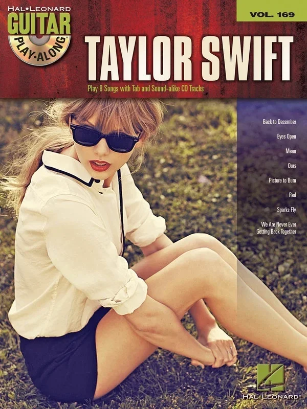 Taylor Swift Guitar Play Along Book/CD V169 (Softcover Book/CD)