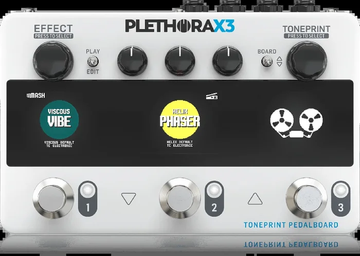 TC Electronic Plethora X3 Toneprint Pedalboard