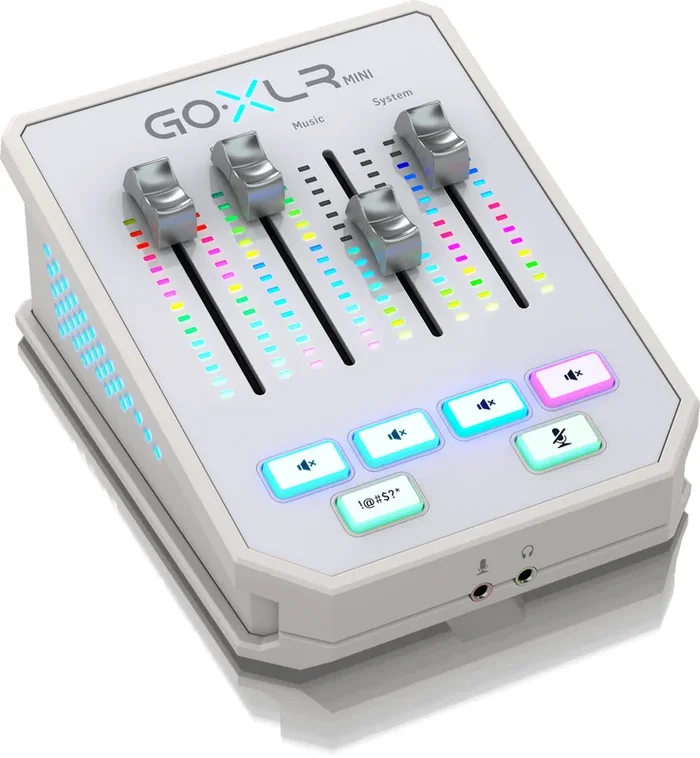 TC Helicon GOXLR Mini White Online Broadcast Mixer