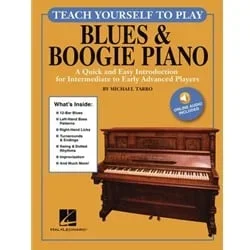 Teach Yourself to Play Blues & Boogie Piano – Book/Audio