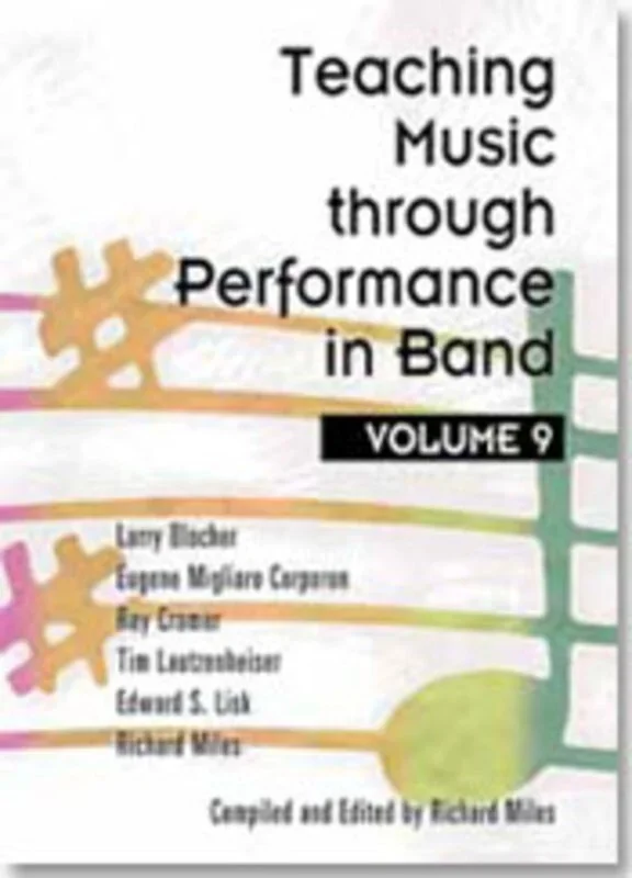 Teaching Music Through Perf Band Book V9 (Hardcover Book) Book