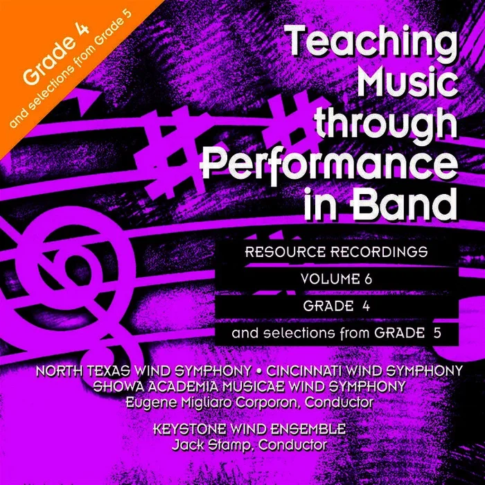 Teaching Music Through Perf Band CD V6 Gr 4 And 5 (3-CD Set) Book
