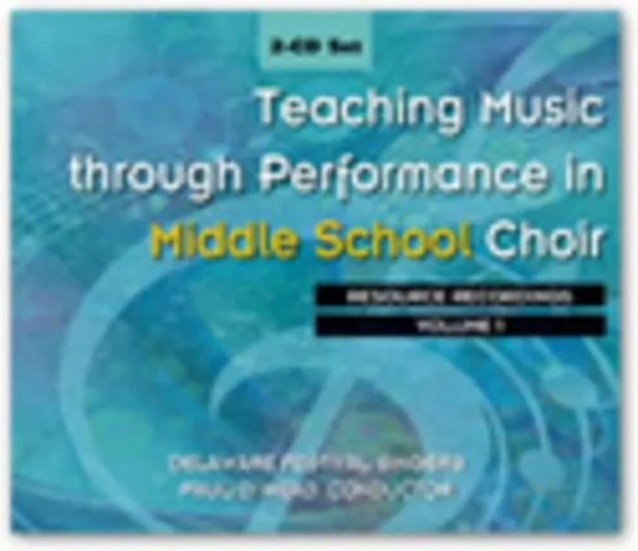 Teaching Music Through Perf Middle School Choir CD1 (2-CD Set) Book