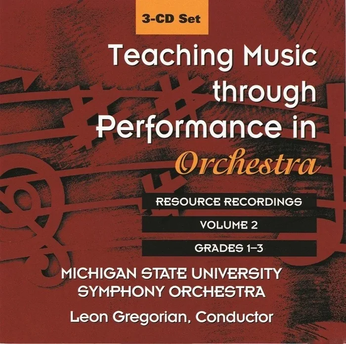 Teaching Music Through Perf Orch CD V2 Gr 1-3 (3-CD Set) Book