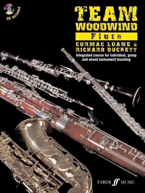 Team Woodwind Flute With CD (Softcover Book/CD)