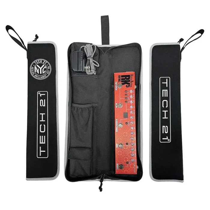 Tech 21 Fly Rig Gig Bag T21-GBFLY Padded Nylon with Multiple Pockets