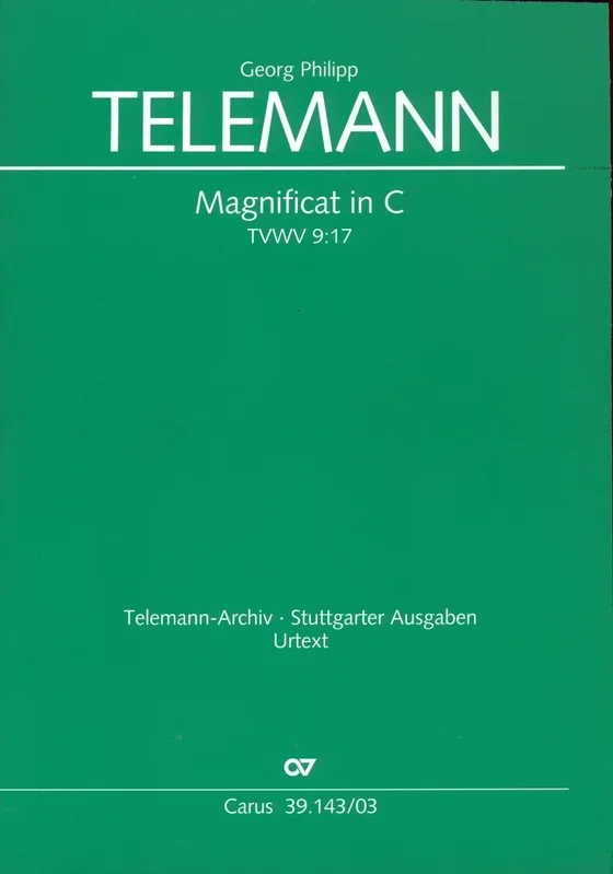 Telemann: Magnificat in C, TVWV 9:17